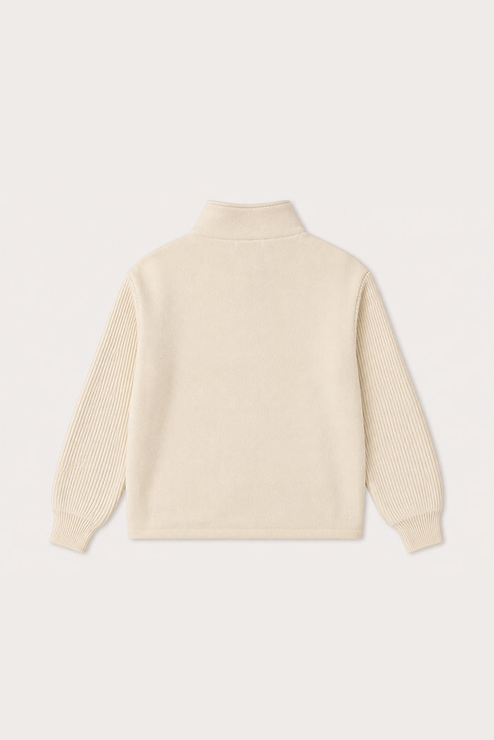 HIBISCUS OFF-WHITE COAT