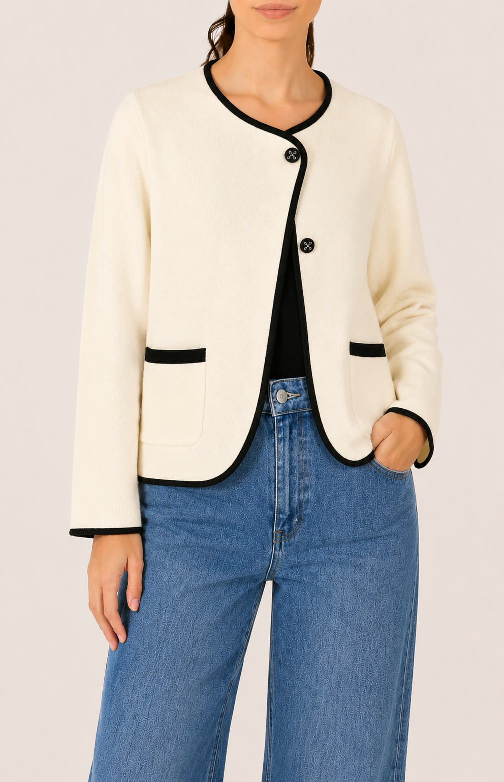 DALIA OFF-WHITE COAT