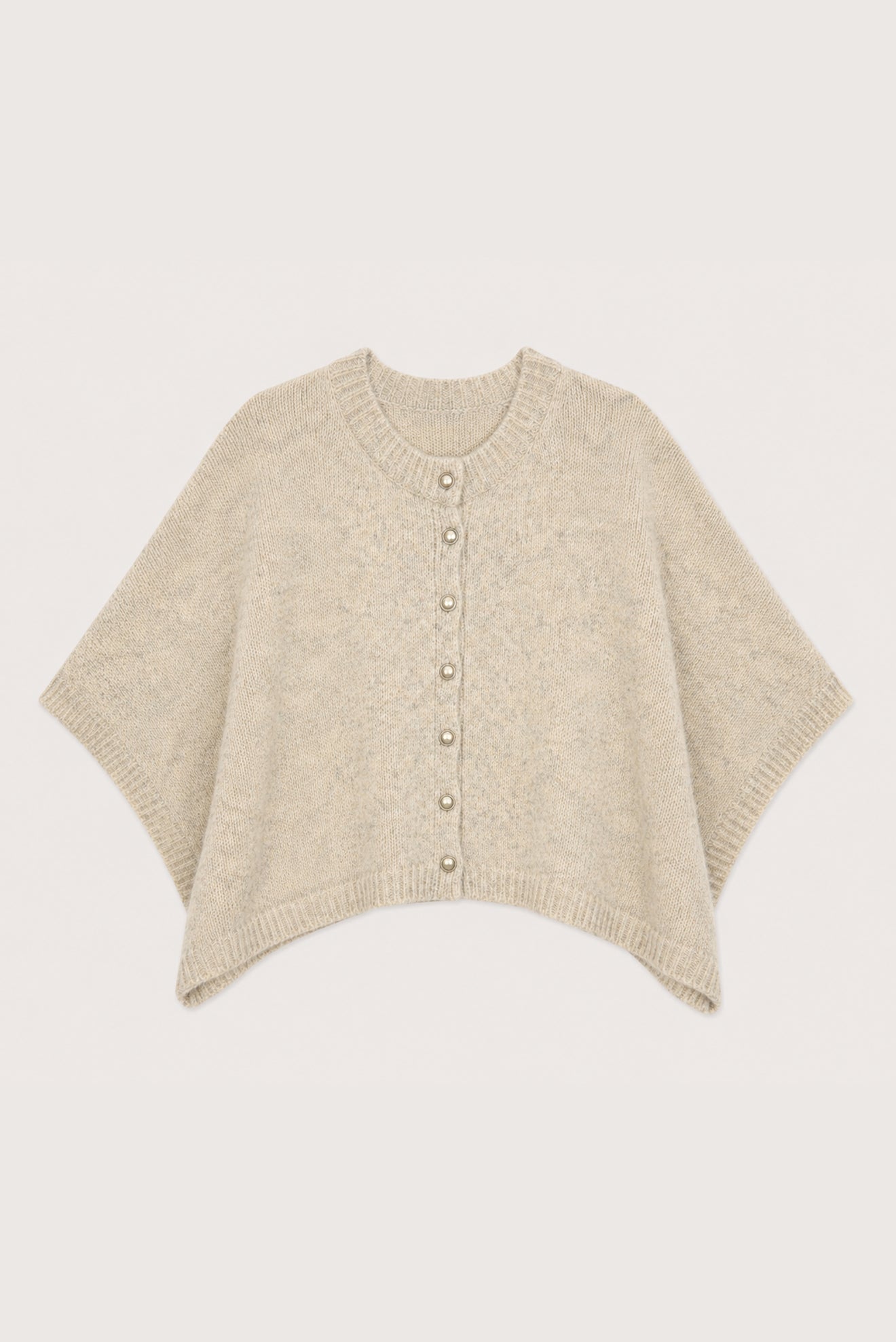 VERBENA BEIGE PONCHO