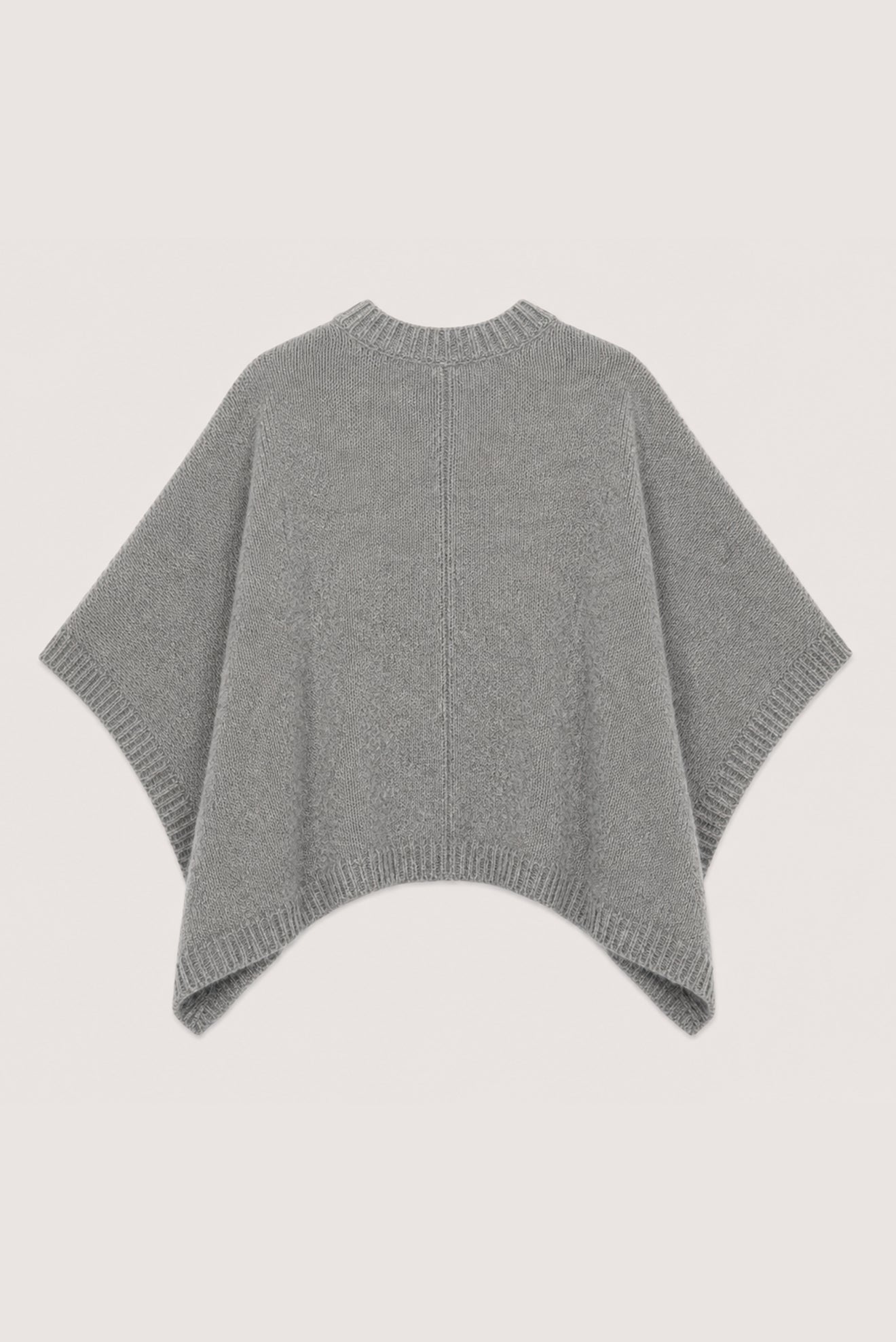 VERBENA GRAY PONCHO