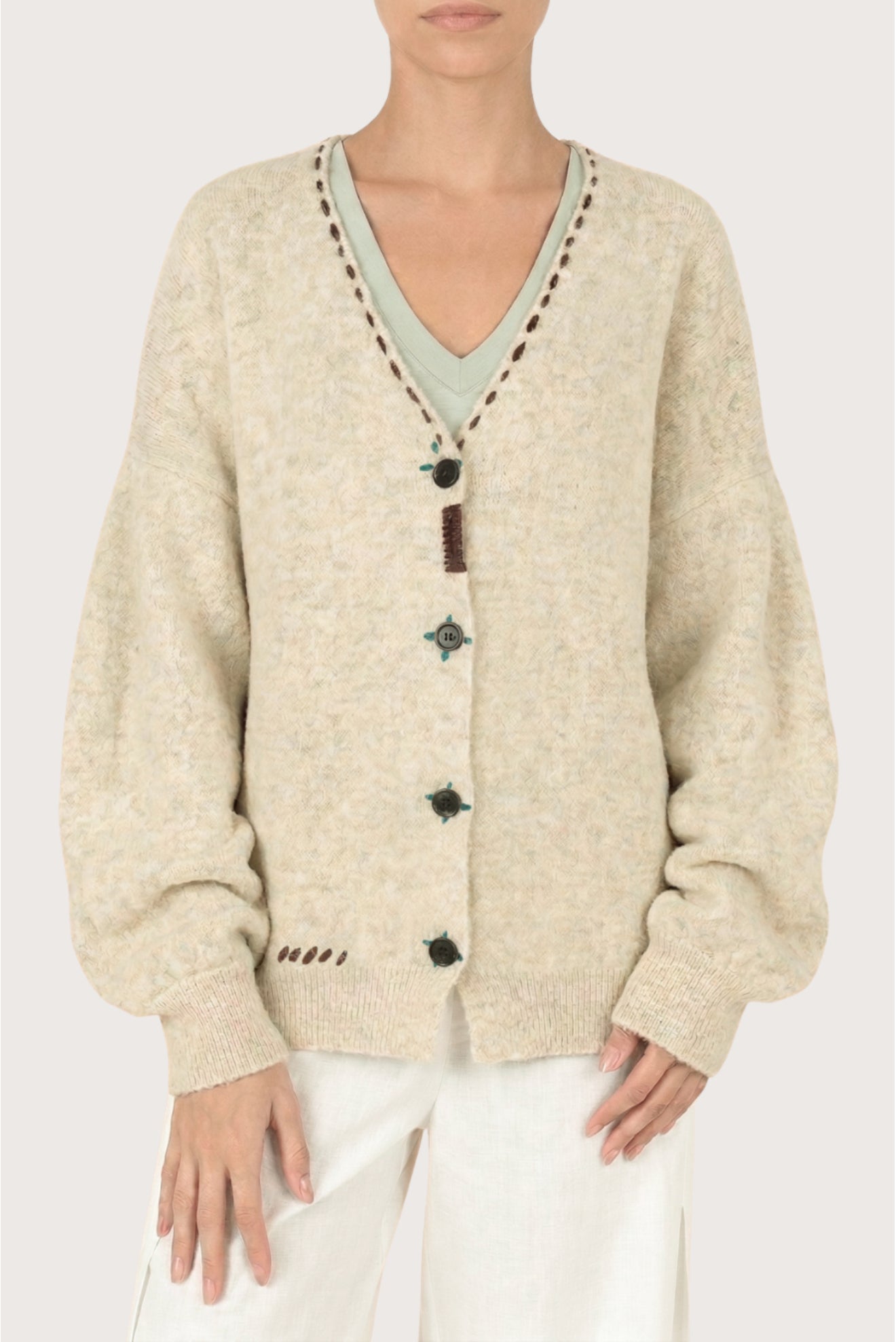 CARDIGAN MALVA