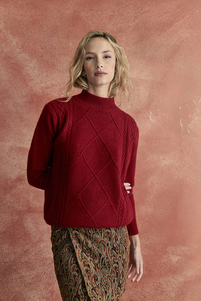 Sweater Tallin Rojo