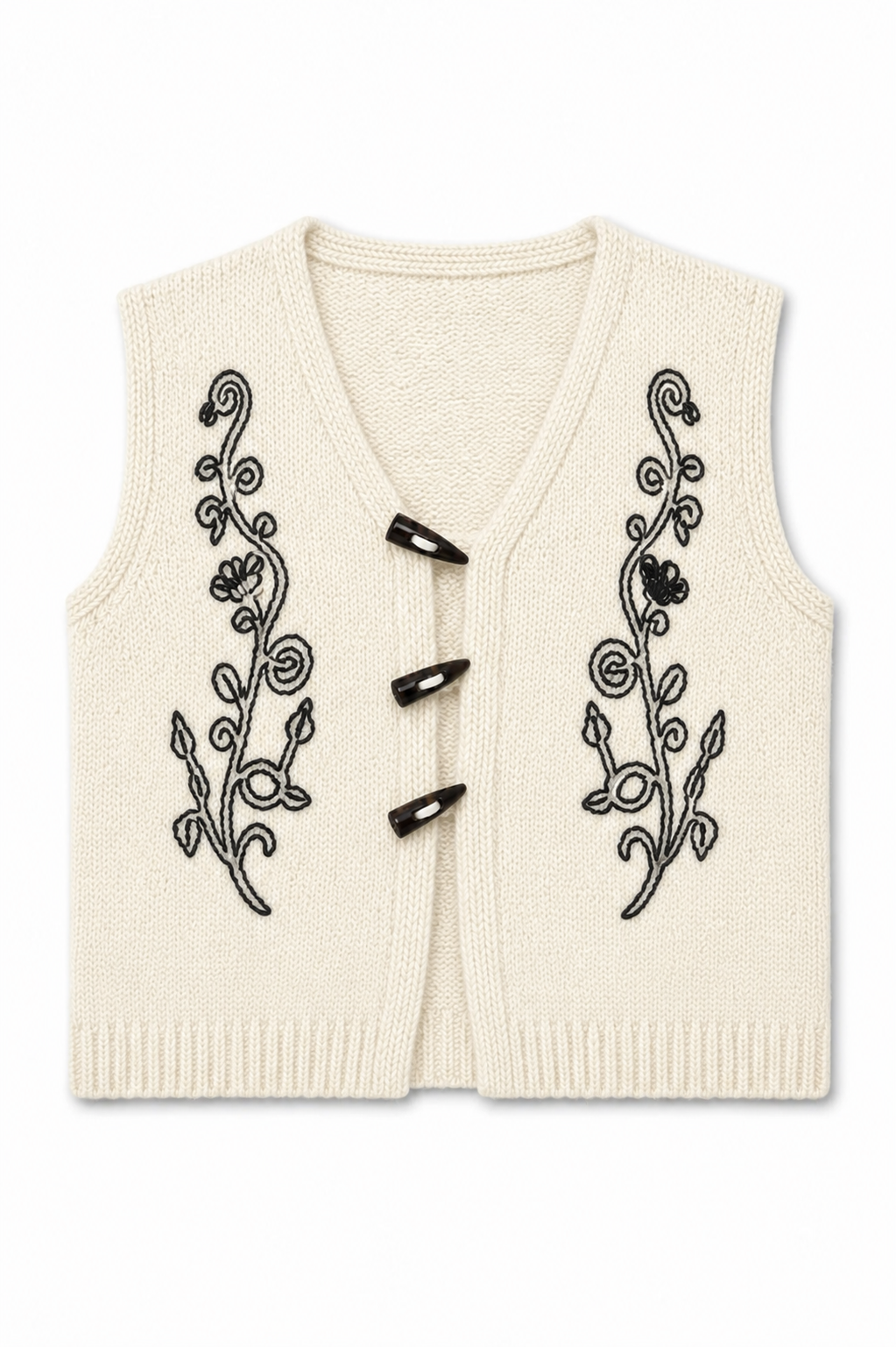 AMATE OFF-WHITE VEST